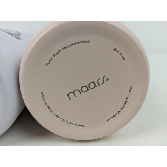 Maars 12oz Bunny Rabbit Insulated Kids Sports Bottle Pink Blue Lot of 2 - Picture 9 of 12